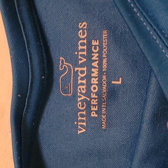 Vineyard Vines Boy's Performance Shirt Size Large Blue - Picture 4 of 5
